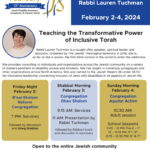 Kabbalat Shabbat Service - JDAIM Shabbat with guest speaker Rabbi Lauren Tuchman