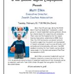 Matt Elkin Executive Director, Jewish Coaches Association